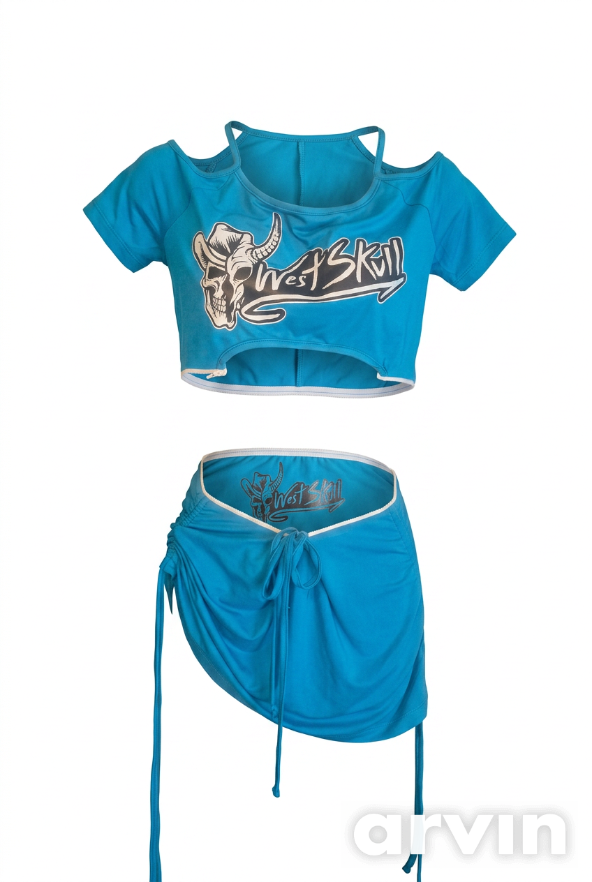 WESTSKULL SWEATER-SKIRT