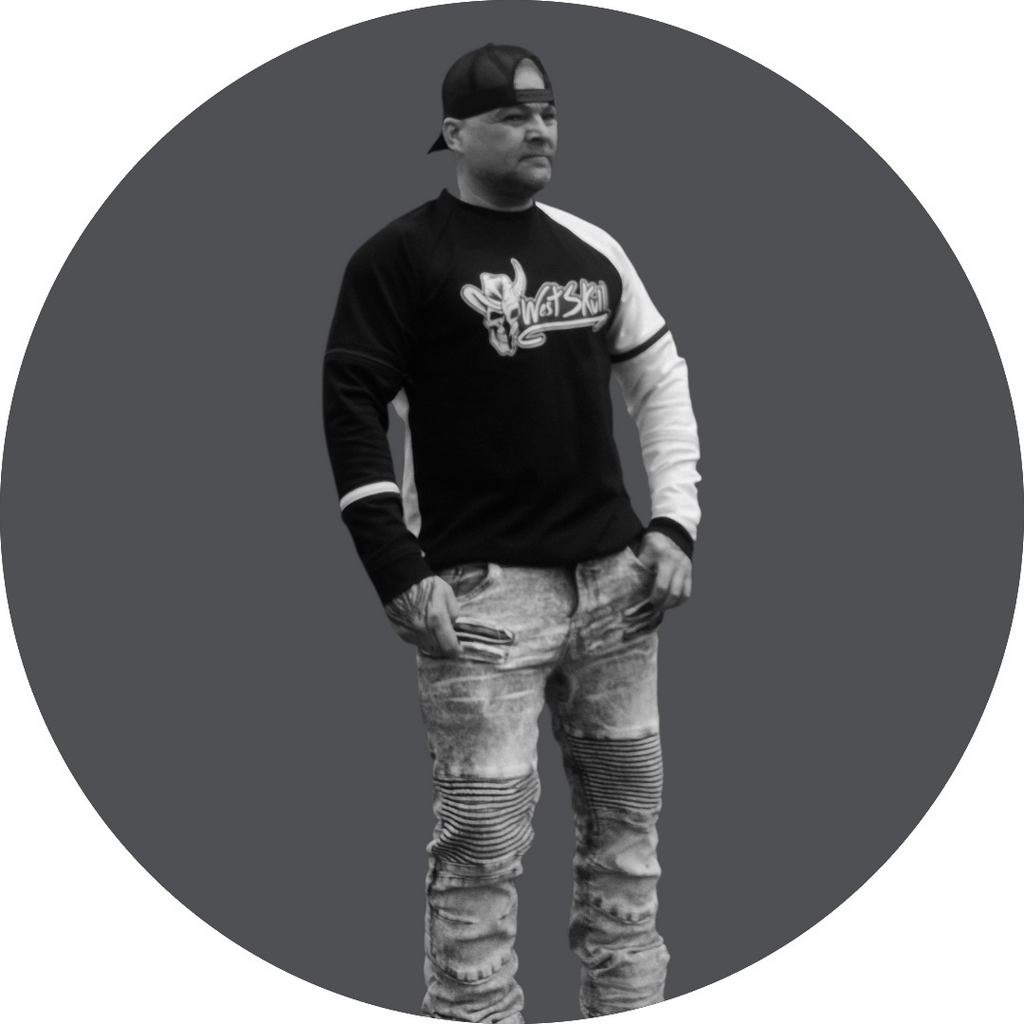 Chandail zipper Westskull - détail zip - streetwear Canada