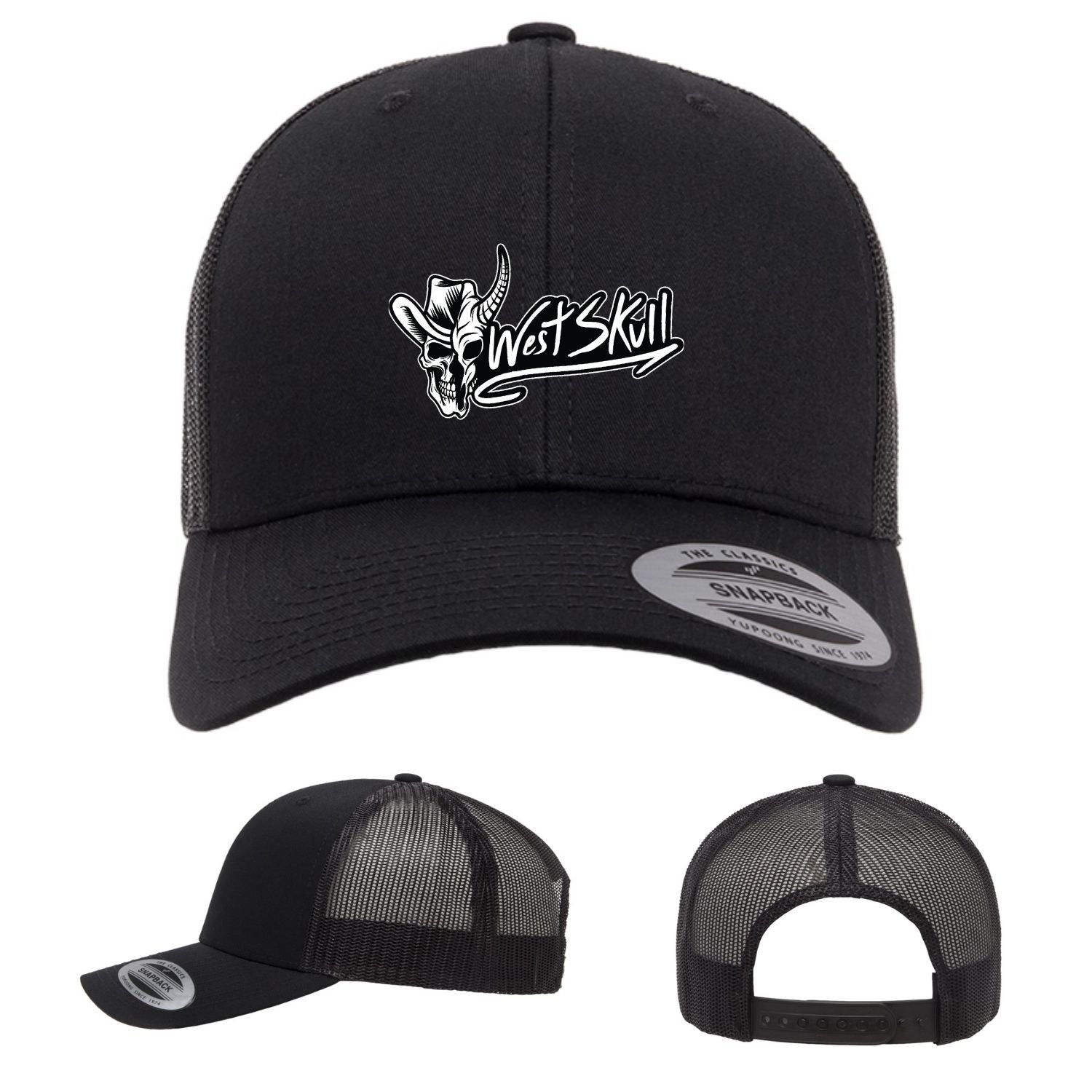 CASQUETTE NOIRE - FILET