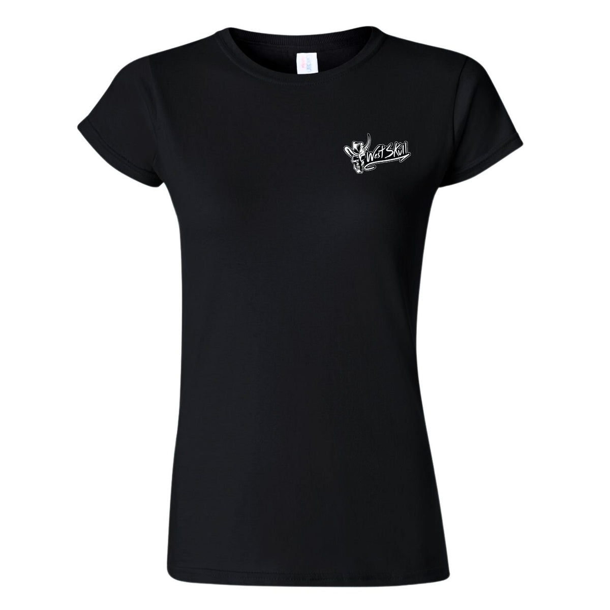 T-shirt manches courtes Westskull - vue de face - streetwear urbain Canada