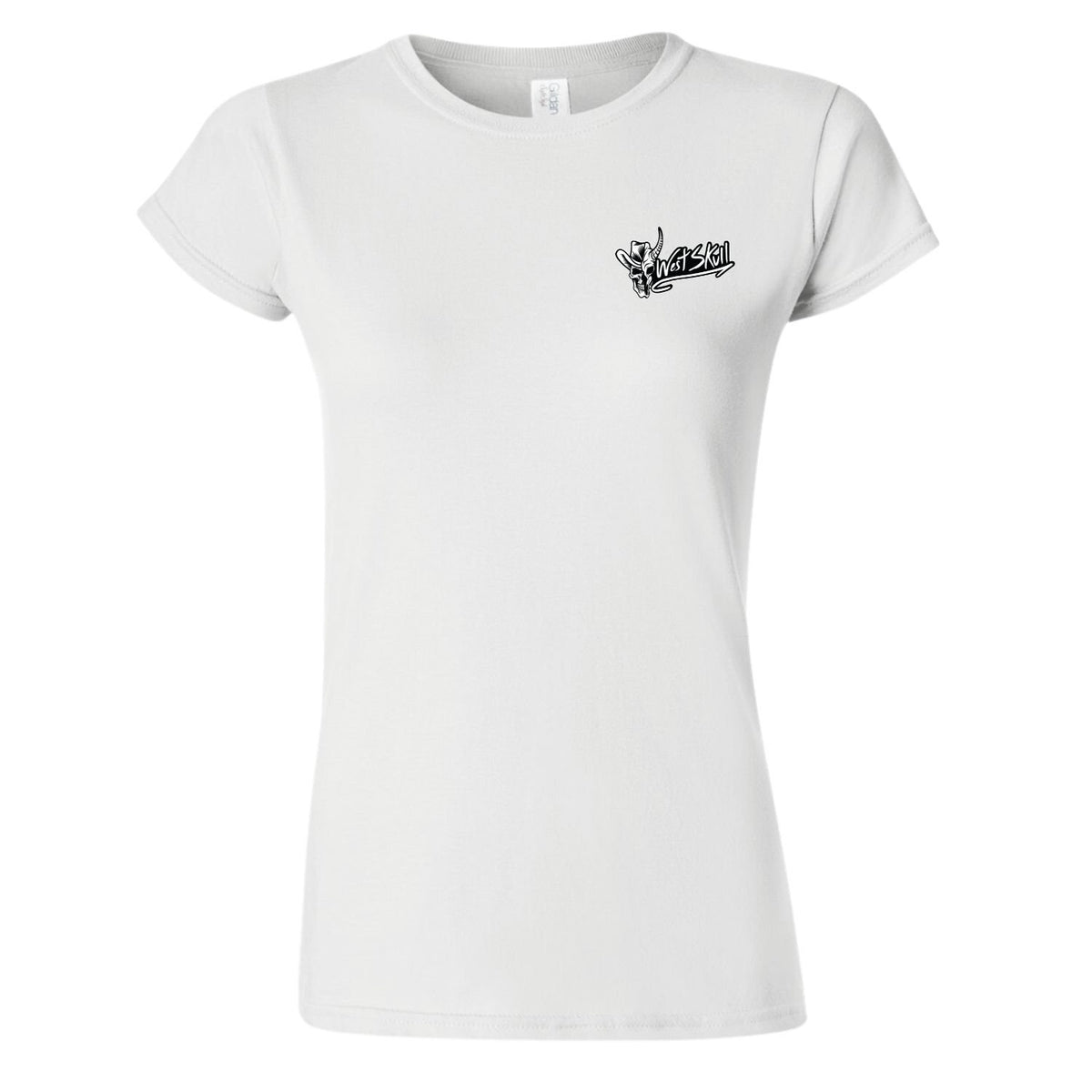 T-shirt manches courtes Westskull - vue de face - streetwear urbain Canada