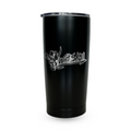 Bouteille isotherme Westskull - détail logo - accessoire urbain Canada