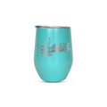 Verre à vin isotherme Westskull - détail logo - accessoire urbain Canada