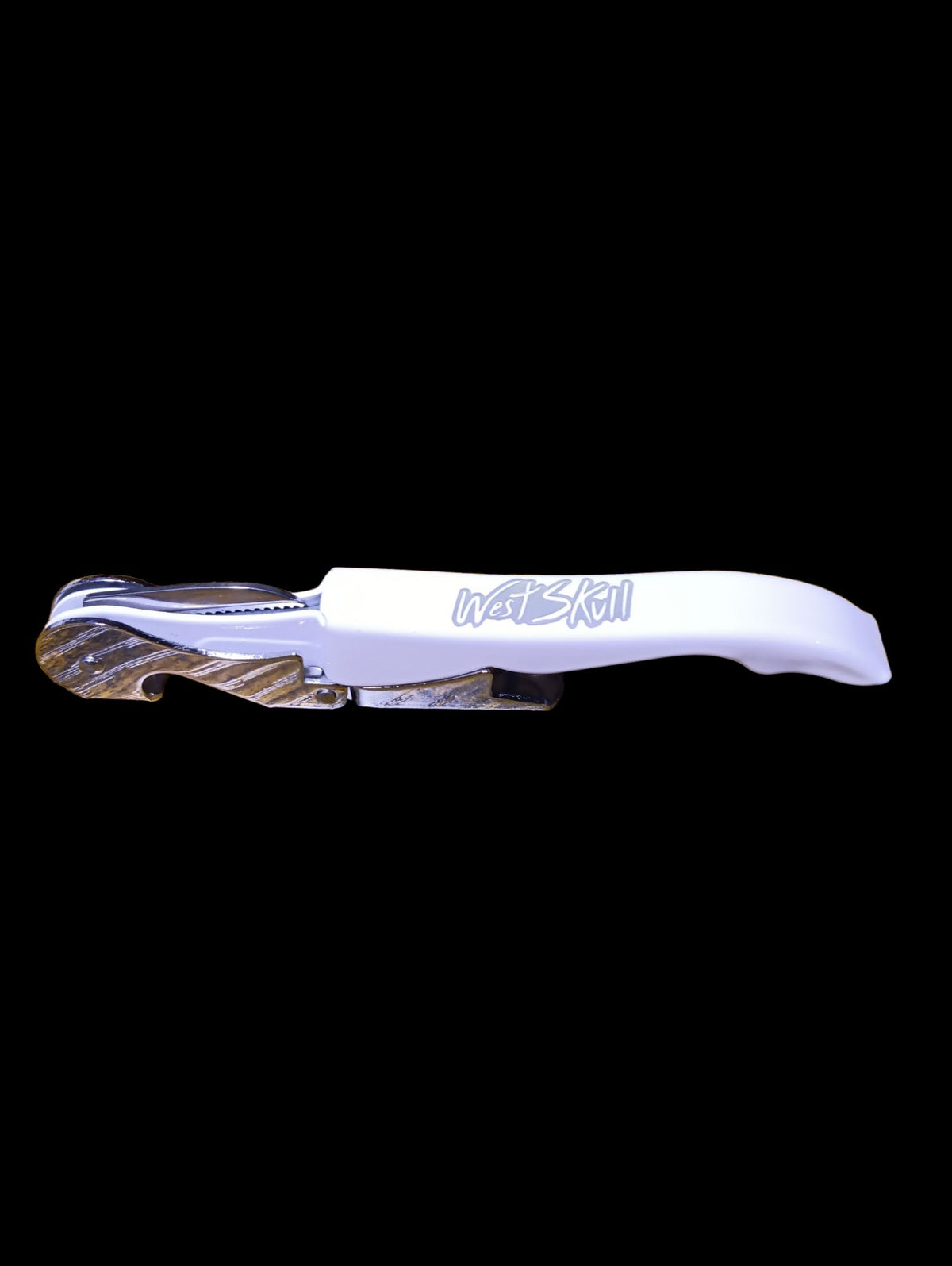 Limonadier Westskull - détail logo - accessoire urbain Canada