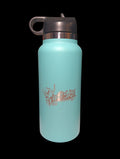 Bouteille isotherme Westskull - vue de face - accessoire streetwear Canada