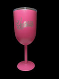 Coupe à vin isotherme Westskull - détail logo - accessoire urbain Canad