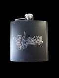 Flasque Westskull - détail logo - accessoire urbain Canada
