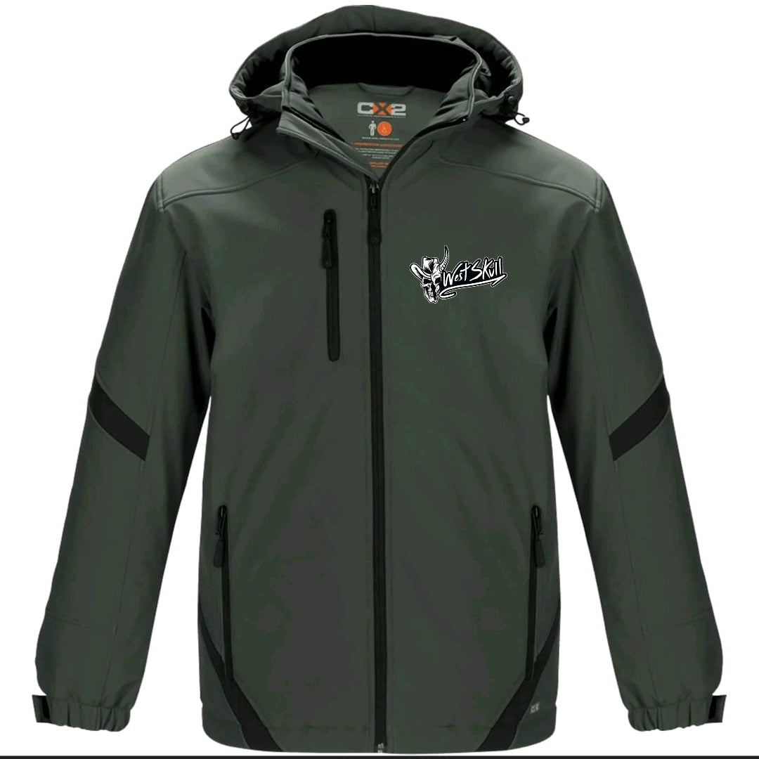 Manteau hiver softshell Westskull CX2 - détail - streetwear urbain Canada