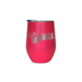 Verre à vin isotherme Westskull - détail logo - accessoire urbain Canada