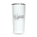 Bouteille isotherme Westskull - détail logo - accessoire urbain Canada