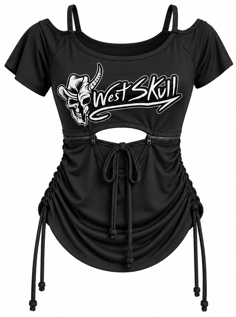 CHANDAIL-JUPE WESTSKULL