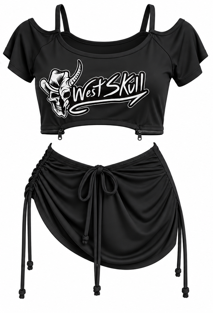 CHANDAIL-JUPE WESTSKULL
